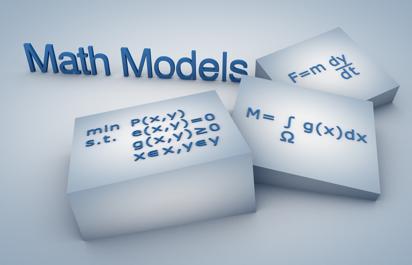Illustration of mathematical models